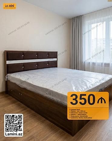 LA Mini – Çarpayı (taxt) - Ölçü: 160 × 200 sm - Mexanizm: açılan lalafo.az -da LA Mini – Çarpayı (taxt) - Ölçü: 160 × 200 sm - Mexanizm: açılan