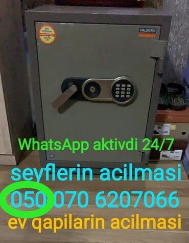Maksimum səliqəli ve operativ xidmət. Zamok və seyf qapıların lalafo.az -da Maksimum səliqəli ve operativ xidmət. Zamok və seyf qapıların