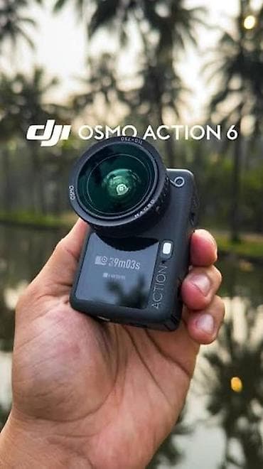 DJI Osmo Action 6 – peşəkar səviyyəli aksiya kamerası - Ultra geniş lalafo.az -da DJI Osmo Action 6 – peşəkar səviyyəli aksiya kamerası - Ultra geniş