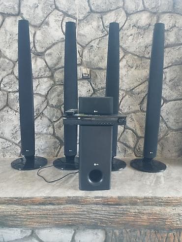 LG ev kinoteatrı 5.1 kanal Komplekt: - 4 ədəd hündür “tower” ön/arxa lalafo.az -da LG ev kinoteatrı 5.1 kanal Komplekt: - 4 ədəd hündür “tower” ön/arxa