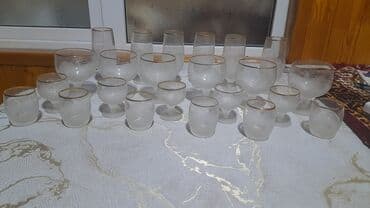 Qədəhlər, rəng - Ağ, Şüşə, Azərbaycan lalafo.az -da Qədəhlər, rəng - Ağ, Şüşə, Azərbaycan