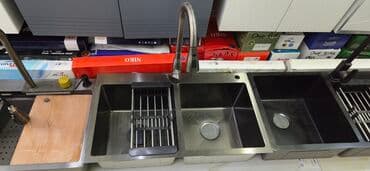 Kvadrat Mətbəx çanağı, Paslanmaz polad lalafo.az -da Kvadrat Mətbəx çanağı, Paslanmaz polad