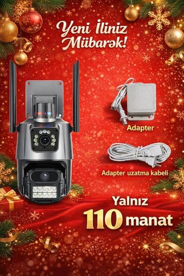 Wi‑Fi IP təhlükəsizlik kamerası – açıq məkan üçün Xüsusiyyətlər: - lalafo.az -da Wi‑Fi IP təhlükəsizlik kamerası – açıq məkan üçün Xüsusiyyətlər: -