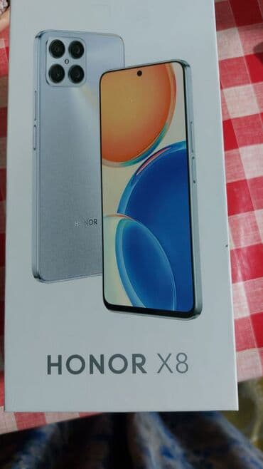 Honor X8, rəng - Gümüşü, Barmaq izi lalafo.az -da Honor X8, rəng - Gümüşü, Barmaq izi