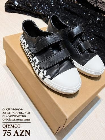 Burberry uşaq ayaqqabısı Orijinal Burberry krossovka. Ölçü: 35–36 lalafo.az -da Burberry uşaq ayaqqabısı Orijinal Burberry krossovka. Ölçü: 35–36