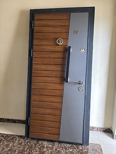 Müasir dizaynlı dəmir giriş qapısı – komplekt halda - Material lalafo.az -da Müasir dizaynlı dəmir giriş qapısı – komplekt halda - Material