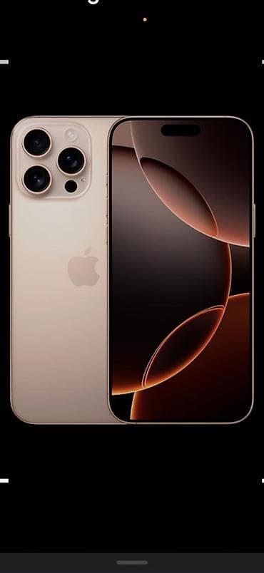 IPhone 16 Pro Max, Natural Titanium, Face ID lalafo.az -da IPhone 16 Pro Max, Natural Titanium, Face ID
