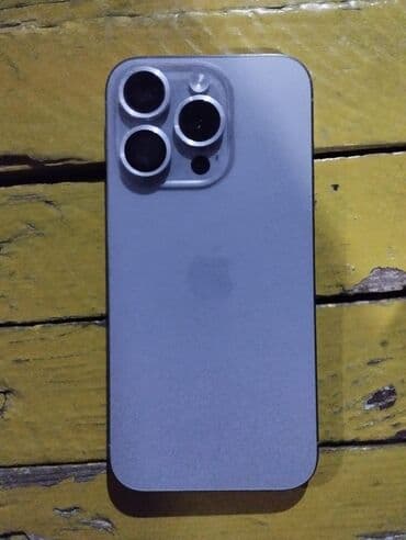 IPhone 15 Pro, 128 GB, White Titanium, Barmaq izi, Face ID, Sənədlərlə lalafo.az -da IPhone 15 Pro, 128 GB, White Titanium, Barmaq izi, Face ID, Sənədlərlə