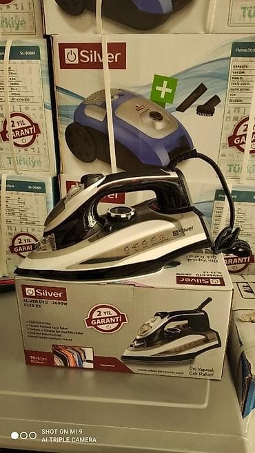 Utu ütü Silver Yeni model Türk istehsali 3000 watt guc Güclü buxar lalafo.az -da Utu ütü Silver Yeni model Türk istehsali 3000 watt guc Güclü buxar