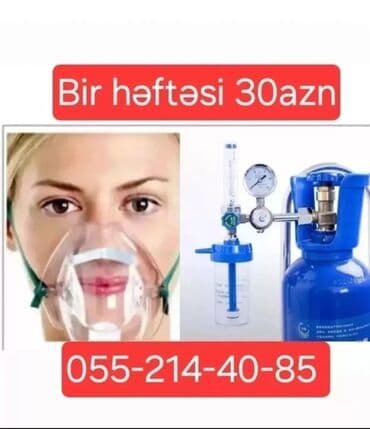 Tibbi maskalar: Tibbi Oksigen Balonu icarəsi və satışı Xəstələrin ev şəraitində lalafo.az -da — 3 Tibbi maskalar: Tibbi Oksigen Balonu icarəsi və satışı Xəstələrin ev şəraitində — 3