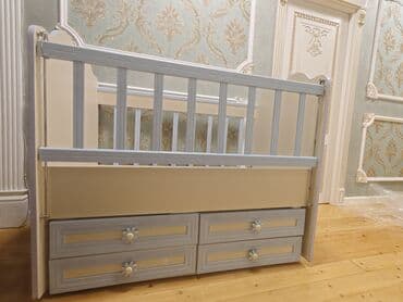 Oğlan və qız üçün, Dördbucaq, Beşik, Dəstsiz, Matrassız, Yellənmə mexanizmsiz lalafo.az -da Oğlan və qız üçün, Dördbucaq, Beşik, Dəstsiz, Matrassız, Yellənmə mexanizmsiz