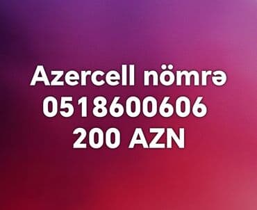 Nömrə: ( 051 ) ( 8600606 ) lalafo.az -da Nömrə: ( 051 ) ( 8600606 )
