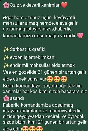 Qadın saç ustası tələb olunur, Faiz, Təcrübəsiz, Təlim lalafo.az -da Qadın saç ustası tələb olunur, Faiz, Təcrübəsiz, Təlim