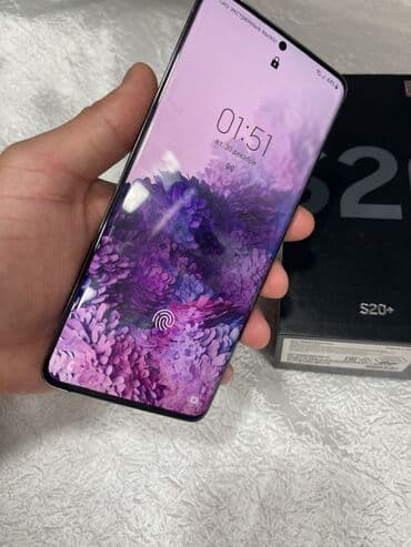 Samsung Galaxy S20 Plus, 128 GB, rəng - Boz, Simsiz şarj lalafo.az -da Samsung Galaxy S20 Plus, 128 GB, rəng - Boz, Simsiz şarj
