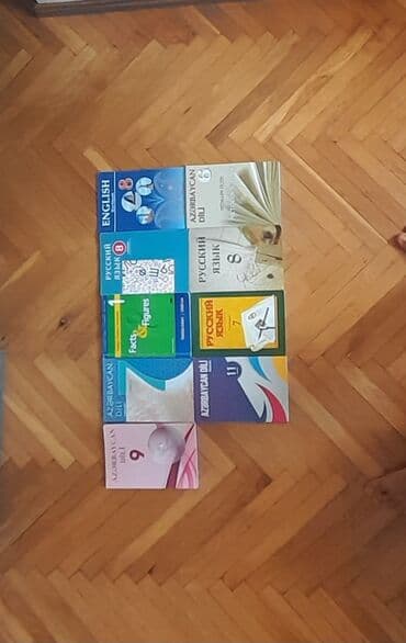 Müxtəlif dərsliklər dəsti, o cümlədən Azərbaycan Dili, Rus Dili və lalafo.az -da Müxtəlif dərsliklər dəsti, o cümlədən Azərbaycan Dili, Rus Dili və
