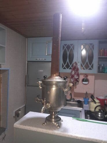 Сепараторы: Б/у Дровяной Самовар, 5 л, Самовывоз at lalafo.az — 2 Сепараторы: Б/у Дровяной Самовар, 5 л, Самовывоз — 2