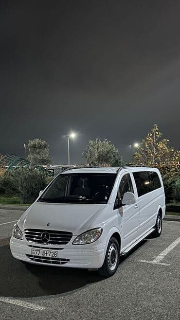 Mercedes-Benz Vito mikroavtobus - Korpus: ağ rəng, uzun kuzov - lalafo.az -da Mercedes-Benz Vito mikroavtobus - Korpus: ağ rəng, uzun kuzov -