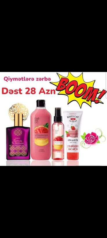 Yağ Ətri 30 ml Duş Geli🌱Vitaminli 380 ml Bədən💗Misti 120 ml Əl lalafo.az -da Yağ Ətri 30 ml Duş Geli🌱Vitaminli 380 ml Bədən💗Misti 120 ml Əl