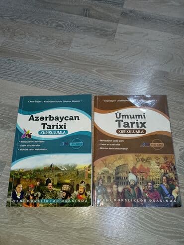 Azərbaycan tarixi və Ümumi tarix kitabları. çox az istifadə olunub lalafo.az -da Azərbaycan tarixi və Ümumi tarix kitabları. çox az istifadə olunub
