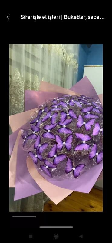 Sifarişlə əl işləri | Bəzək əşyəları, Buketlər, səbətlər lalafo.az -da Sifarişlə əl işləri | Bəzək əşyəları, Buketlər, səbətlər