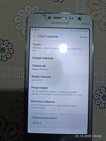 Samsung Galaxy J2 Prime, 8 GB, rəng - Boz, İki sim kartlı, Sensor lalafo.az -da Samsung Galaxy J2 Prime, 8 GB, rəng - Boz, İki sim kartlı, Sensor