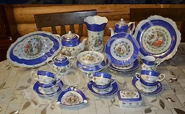 Nahar dəsti, rəng - Göy lalafo.az -da — 1 Nahar dəsti, rəng - Göy — 1