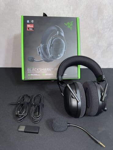 🔥 Razer BlackShark V2 Pro – Wireless Esports Gaming Headset Orijinal lalafo.az -da 🔥 Razer BlackShark V2 Pro – Wireless Esports Gaming Headset Orijinal