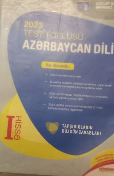 Azərbaycan dili Testlər 11-ci sinif, DİM, 1-ci hissə, 2023 il lalafo.az -da Azərbaycan dili Testlər 11-ci sinif, DİM, 1-ci hissə, 2023 il