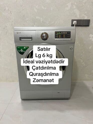 LG paltaryuyan maşın – 6 kq İdeal vəziyətdədir. Çürüyü pası yoxdu lalafo.az -da LG paltaryuyan maşın – 6 kq İdeal vəziyətdədir. Çürüyü pası yoxdu