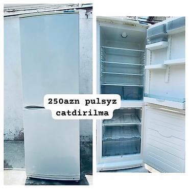 Soyuducu (aşağıda dondurucu bölmə) - Rəng: ağ, klassik dizayn - Üst lalafo.az -da Soyuducu (aşağıda dondurucu bölmə) - Rəng: ağ, klassik dizayn - Üst