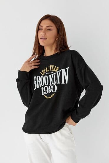 Sviter, L, rəng - Qara lalafo.az -da Sviter, L, rəng - Qara