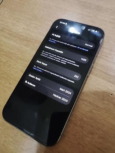 IPhone 15 Pro, 256 GB, Natural Titanium, Face ID lalafo.az -da — 4 IPhone 15 Pro, 256 GB, Natural Titanium, Face ID — 4