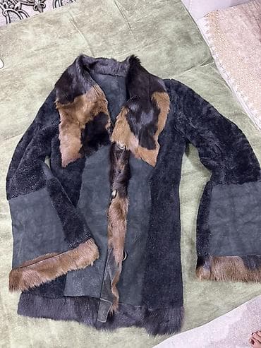 Dublenka Qadın üçün təbii kürklü jaket/kurdka - Material: təbii dəri lalafo.az -da Dublenka Qadın üçün təbii kürklü jaket/kurdka - Material: təbii dəri