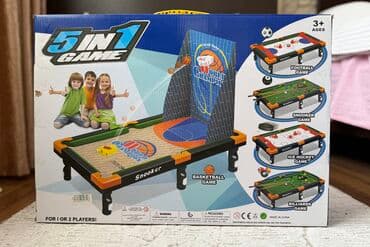 Bilyard masası olaraq 5 cür oyun növünü, üzərində oynamaq imkanına lalafo.az -da Bilyard masası olaraq 5 cür oyun növünü, üzərində oynamaq imkanına