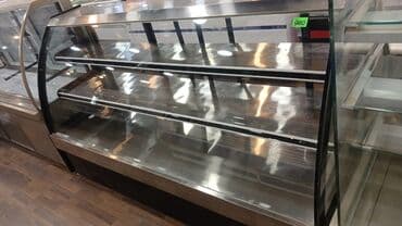 Şirniyyat vitrini / Soyuducu vitrin - Qabarıq ön şüşəli, üçsəviyyəli lalafo.az -da Şirniyyat vitrini / Soyuducu vitrin - Qabarıq ön şüşəli, üçsəviyyəli