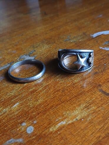 İki gumus uzukler ikisi bir yerde satilir endirim olar lalafo.az -da İki gumus uzukler ikisi bir yerde satilir endirim olar