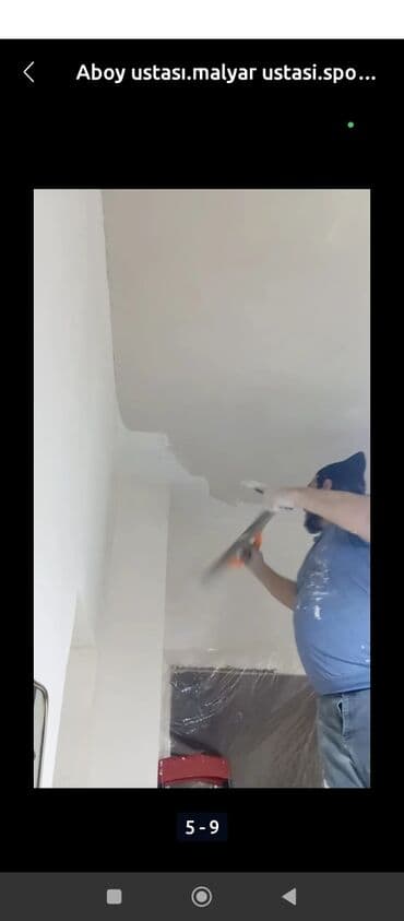 Потолочные работы: Aboy ustası.malyar ustası emusiya şpoklyovka ustası . laminat ustası at lalafo.az — 4 Потолочные работы: Aboy ustası.malyar ustası emusiya şpoklyovka ustası . laminat ustası — 4