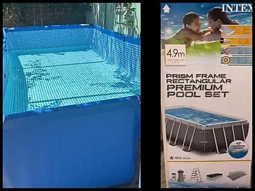 İntex Prism Frame Rectangular Premium hovuz dəsti - Ölçü: 4 m x 2 m lalafo.az -da İntex Prism Frame Rectangular Premium hovuz dəsti - Ölçü: 4 m x 2 m