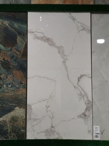 Mərmər effektli keramoqranit plitə - Rəng və dizayn: açıq ağ fon, boz lalafo.az -da Mərmər effektli keramoqranit plitə - Rəng və dizayn: açıq ağ fon, boz