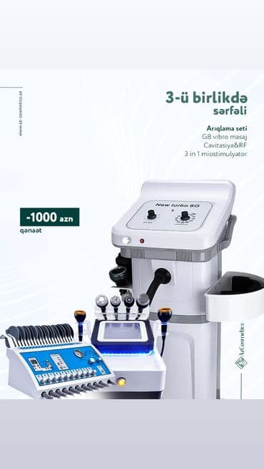 RF liftinq, Vakuum massaj, Vibro massaj, Zəmanətlə lalafo.az -da RF liftinq, Vakuum massaj, Vibro massaj, Zəmanətlə