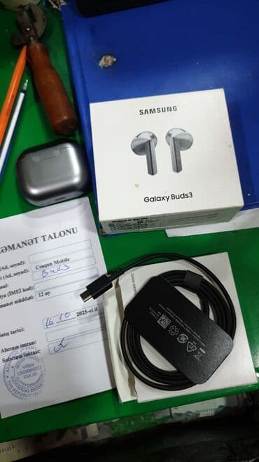 Yeni Simsiz (Bluetooth) Qulaqcıqlar, Samsung, rəng - Gümüşü lalafo.az -da Yeni Simsiz (Bluetooth) Qulaqcıqlar, Samsung, rəng - Gümüşü