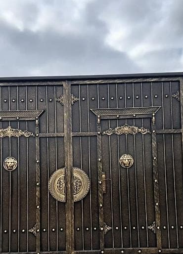 Dekorativ metal darvaza və giriş qapıları – fərqli dizayn seçimləri at lalafo.az Dekorativ metal darvaza və giriş qapıları – fərqli dizayn seçimləri