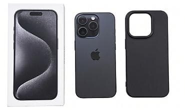IPhone 15 Pro, 256 GB, Qara, Face ID lalafo.az -da IPhone 15 Pro, 256 GB, Qara, Face ID