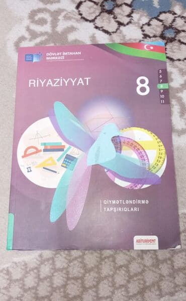 Məhsul: Riyaziyyat – 8-ci sinif üçün “Qiymətləndirmə Tapşırıqları” lalafo.az -da Məhsul: Riyaziyyat – 8-ci sinif üçün “Qiymətləndirmə Tapşırıqları”