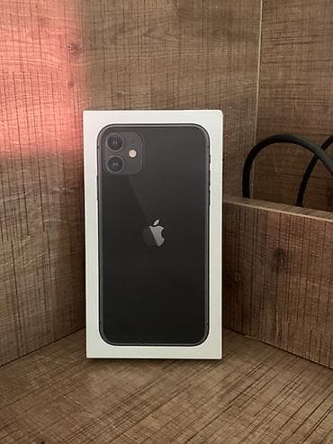 IPhone 11, 64 GB, Qara, Face ID lalafo.az -da IPhone 11, 64 GB, Qara, Face ID