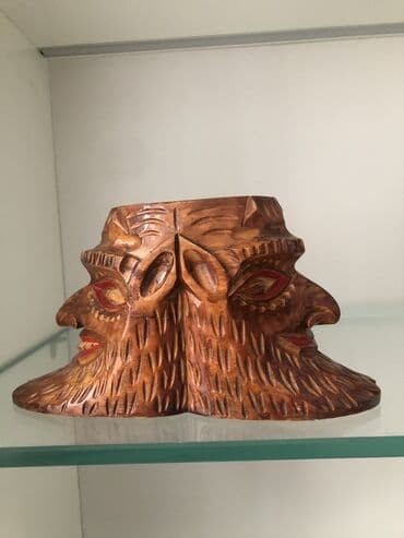 Деревяный подсвечник ручной работы lalafo.az -da Деревяный подсвечник ручной работы