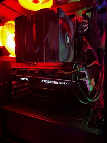 Xfx Radeon rx 6650 8gb 3 fanli cox yaxsi vezyetdedir qutusu var lalafo.az -da Xfx Radeon rx 6650 8gb 3 fanli cox yaxsi vezyetdedir qutusu var