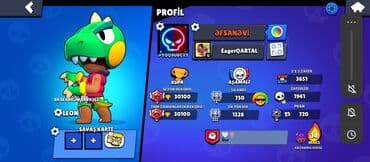Brawl Stars hesabı 30k 30 manat - Kuboklar: 30 100 (mövsüm rekordu lalafo.az -da Brawl Stars hesabı 30k 30 manat - Kuboklar: 30 100 (mövsüm rekordu