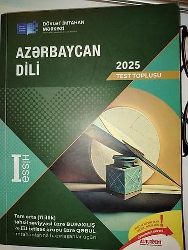 Dövlət İmtahan Mərkəzinin ən son 2025-ci il nəşri olan Azərbaycan dili lalafo.az -da Dövlət İmtahan Mərkəzinin ən son 2025-ci il nəşri olan Azərbaycan dili