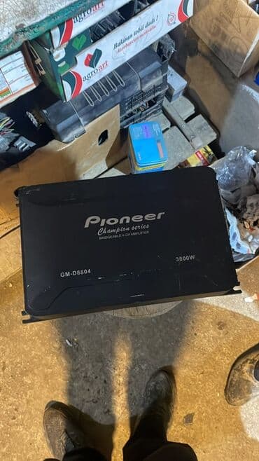 Pioneer GM-D8804 Champion Series – 4 kanallı körpülənə bilən avtomobil lalafo.az -da Pioneer GM-D8804 Champion Series – 4 kanallı körpülənə bilən avtomobil